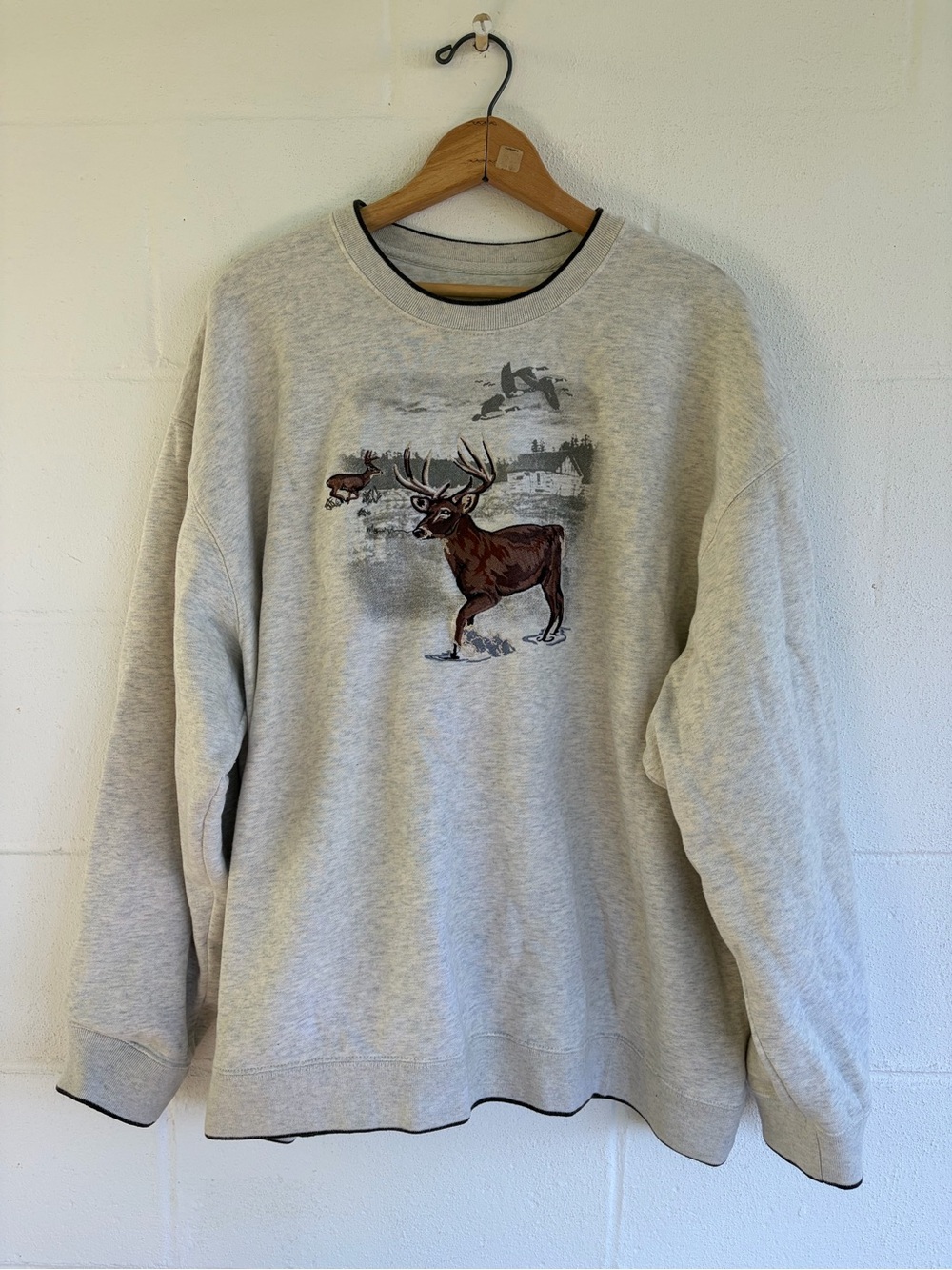 Croft & Borrow - Deer Crewneck Sweatshirt